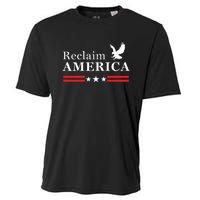 Reclaim America Conservative Anti Biden Ultra MAGA Fourth Of July Cooling Performance Crew T-Shirt