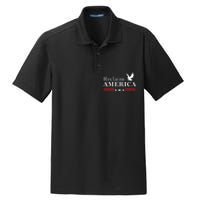 Reclaim America Conservative Anti Biden Ultra MAGA Fourth Of July Dry Zone Grid Polo