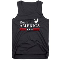 Reclaim America Conservative Anti Biden Ultra MAGA Fourth Of July Tank Top