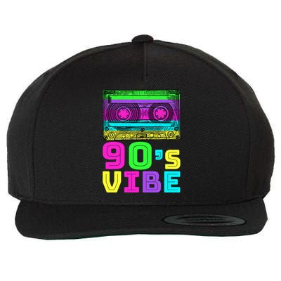 Retro Aesthetic Costume Party 90s Vibe Wool Snapback Cap