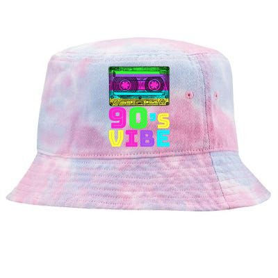 Retro Aesthetic Costume Party 90s Vibe Tie-Dyed Bucket Hat