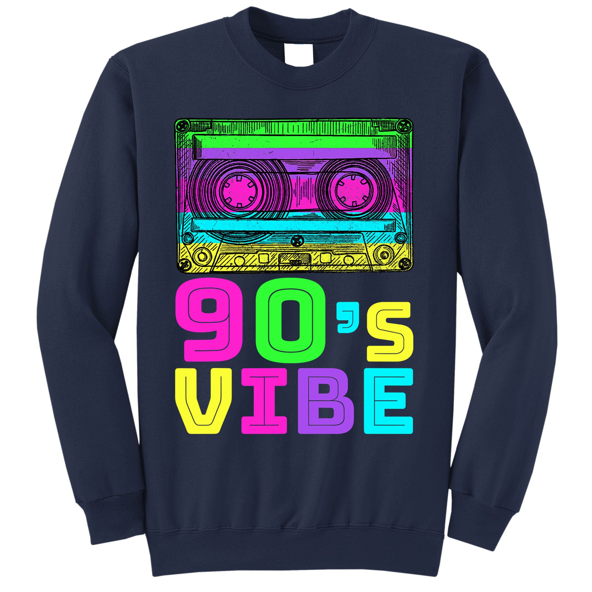 Retro Aesthetic Costume Party 90s Vibe Sweatshirt