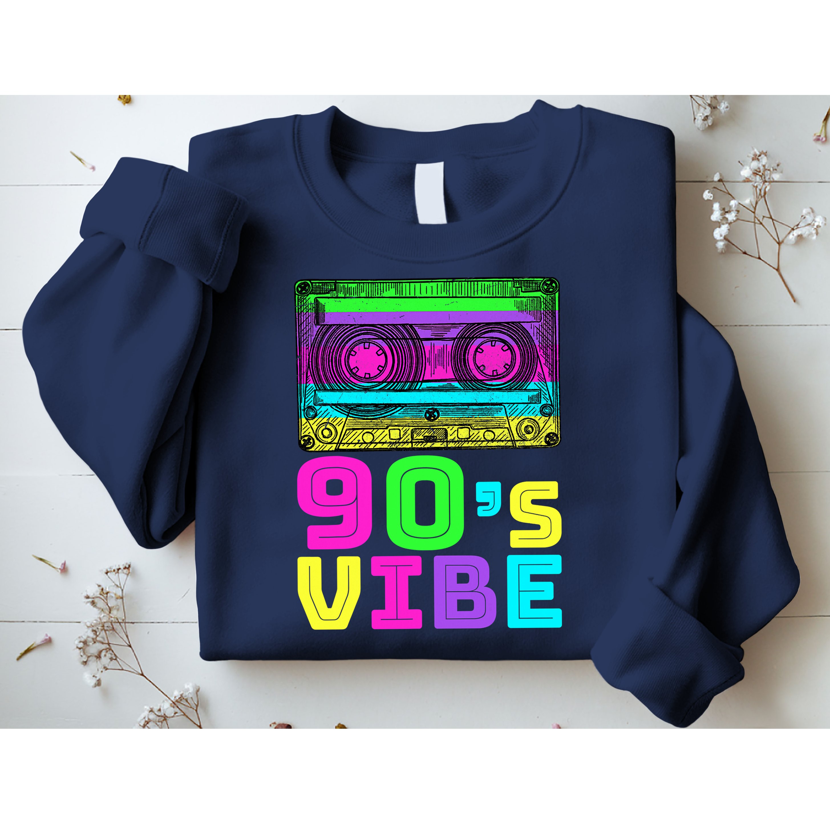 Retro Aesthetic Costume Party 90s Vibe Sweatshirt