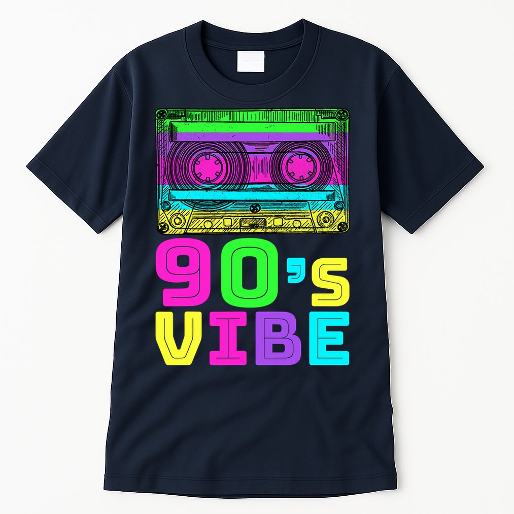Retro Aesthetic Costume Party 90s Vibe Tall T-Shirt