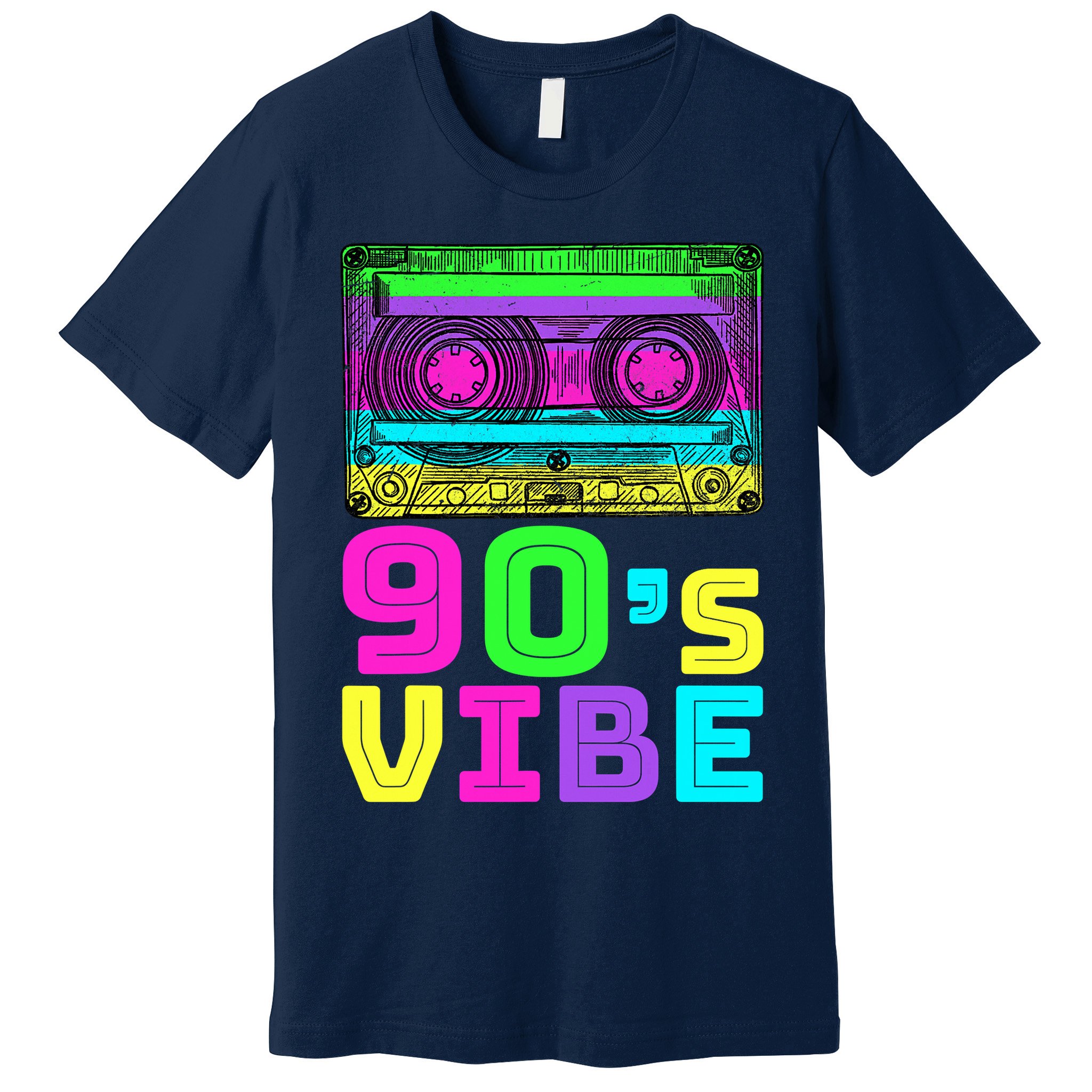 Retro Aesthetic Costume Party 90s Vibe Premium T-Shirt
