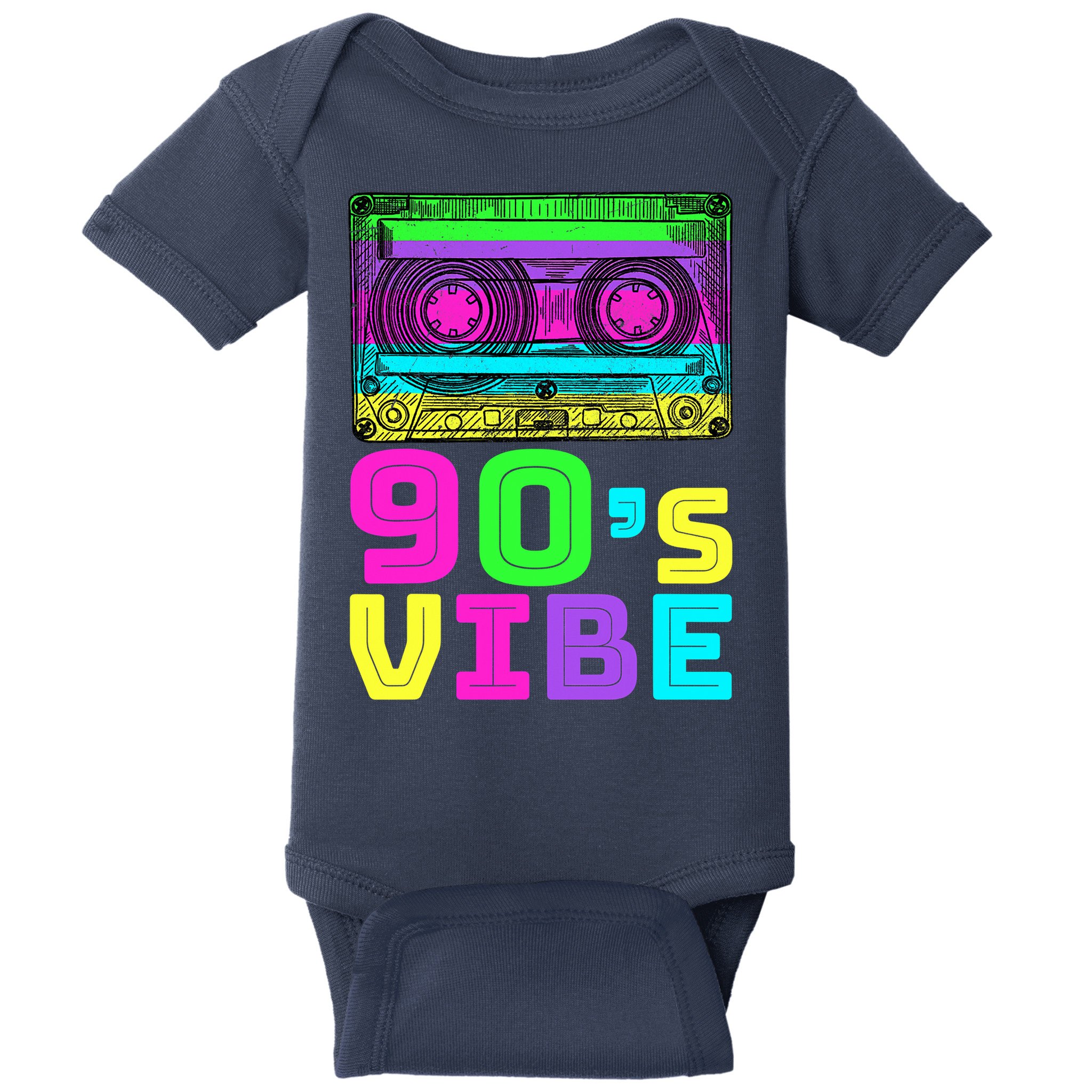 Retro Aesthetic Costume Party 90s Vibe Baby Bodysuit