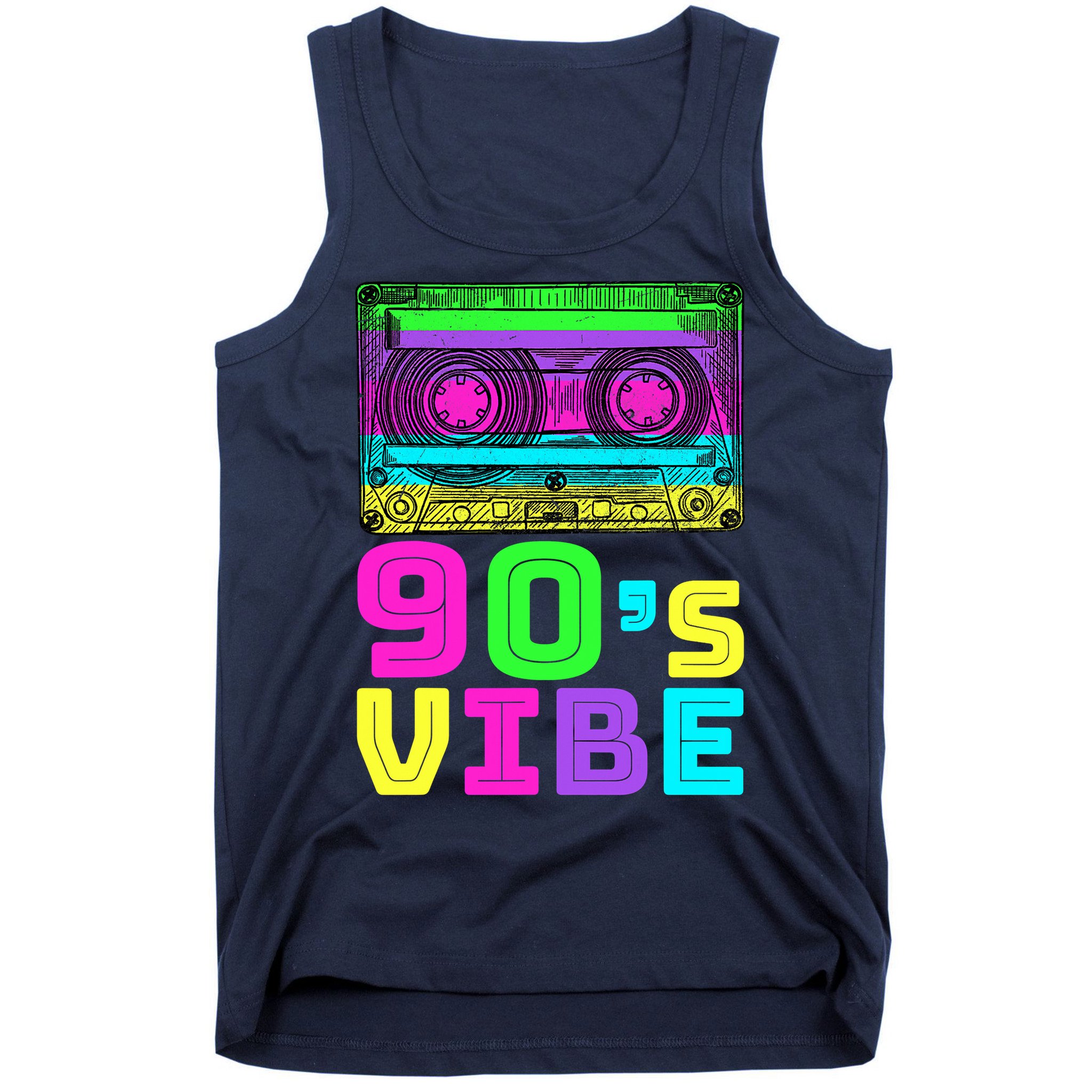 Retro Aesthetic Costume Party 90s Vibe Tank Top