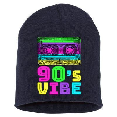 Retro Aesthetic Costume Party 90s Vibe Short Acrylic Beanie