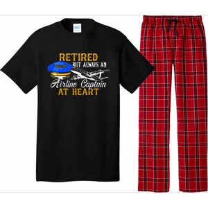 Retired Airline Captain Pilot Retirement Gift Pajama Set