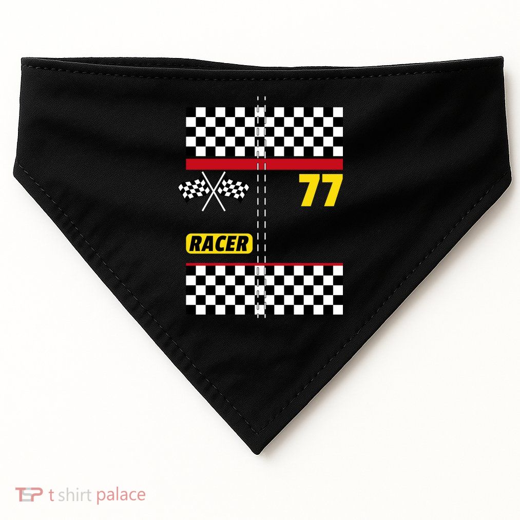 Race Car Driver Costume For Halloween USA-Made Doggie Bandana