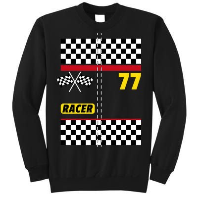 Race Car Driver Costume For Halloween Sweatshirt