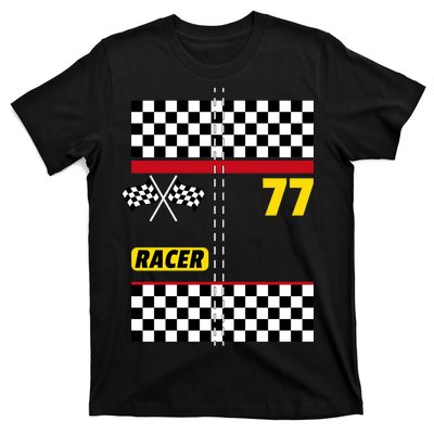 Race Car Driver Costume For Halloween T-Shirt