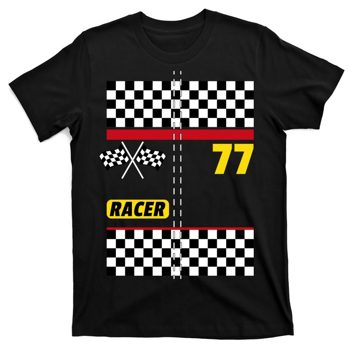 Race Car Driver Costume For Halloween T-Shirt