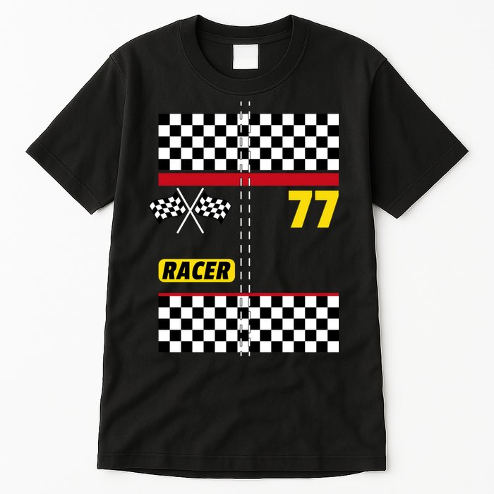 Race Car Driver Costume For Halloween Tall T-Shirt