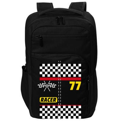 Race Car Driver Costume For Halloween Impact Tech Backpack