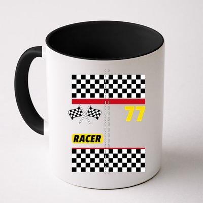 Race Car Driver Costume For Halloween Mug