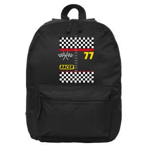 Race Car Driver Costume For Halloween 16 in Basic Backpack