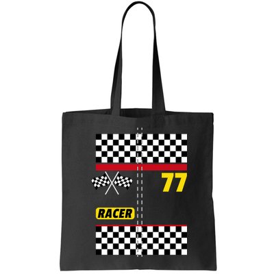 Race Car Driver Costume For Halloween Bag