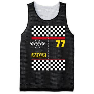 Race Car Driver Costume For Halloween Mesh Reversible Basketball Jersey Tank