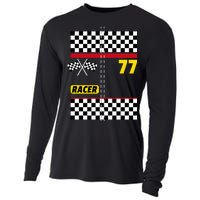 Race Car Driver Costume For Halloween Cooling Performance Long Sleeve Crew