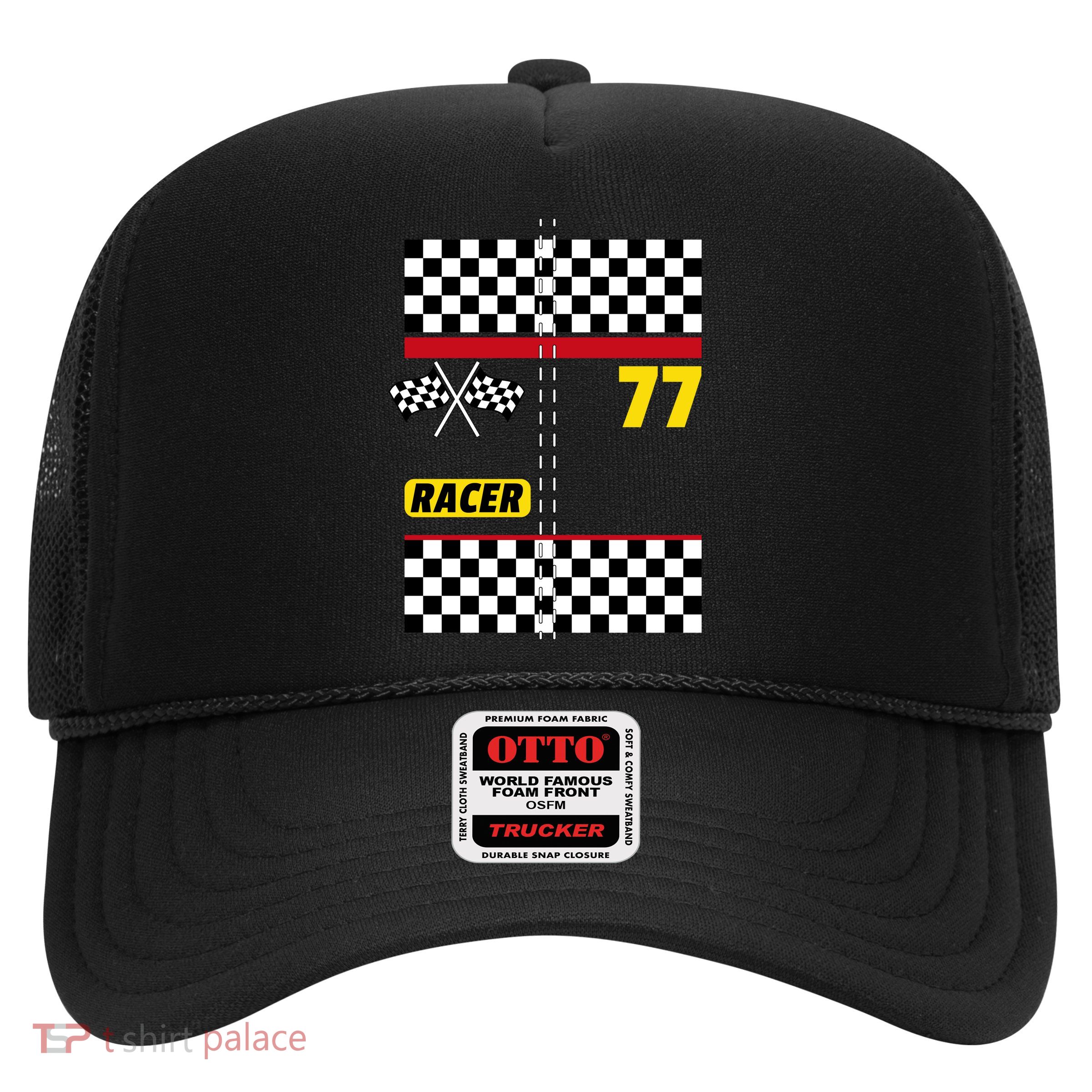 Race Car Driver Costume For Halloween Trucker Hat