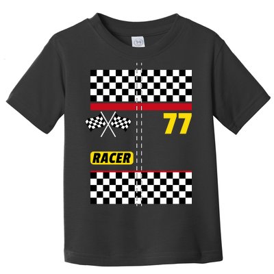 Race Car Driver Costume For Halloween Toddler T-Shirt