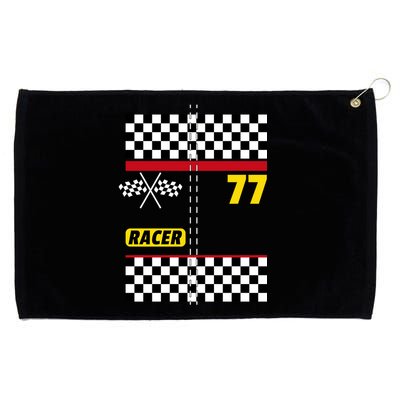 Race Car Driver Costume For Halloween Grommeted Golf Towel