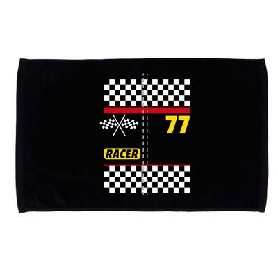 Race Car Driver Costume For Halloween Microfiber Hand Towel