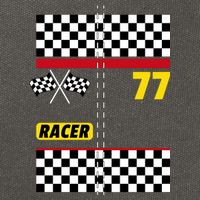 Race Car Driver Costume For Halloween Cotton Canvas Backpack