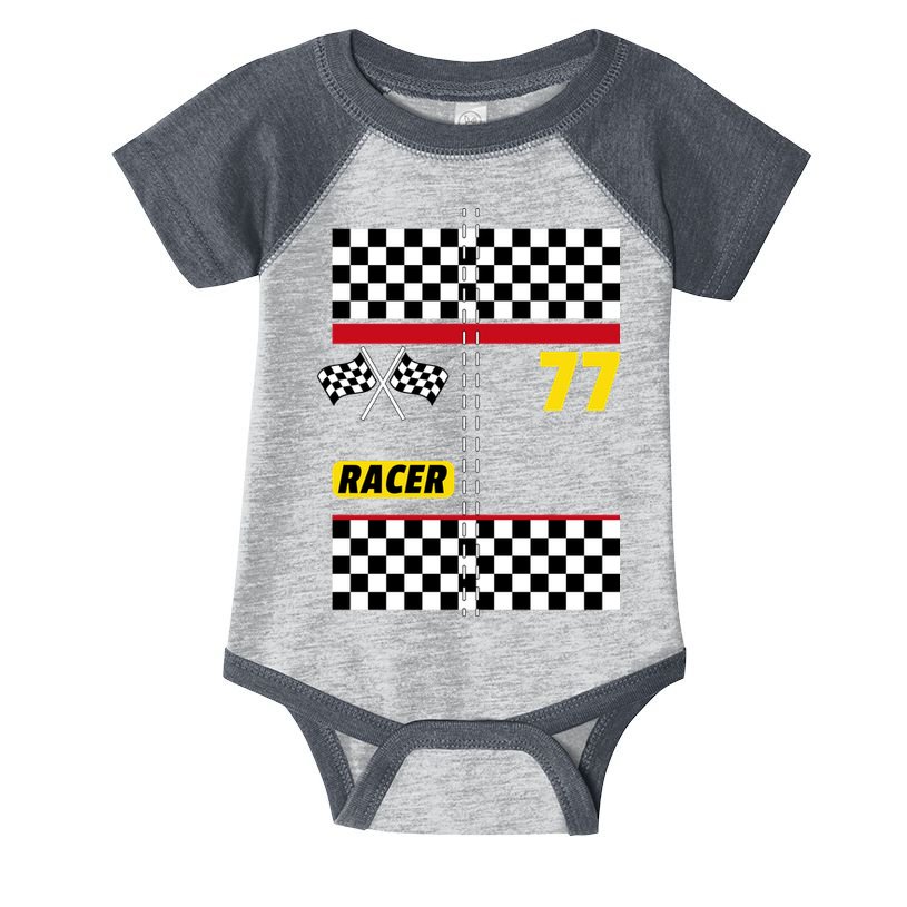 Race Car Driver Costume For Halloween Infant Baby Jersey Bodysuit