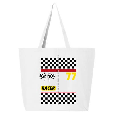 Race Car Driver Costume For Halloween 25L Jumbo Tote