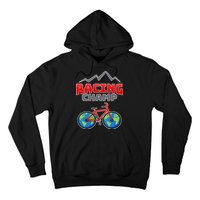 Racing Champ Bicycle Bikers Hoodie