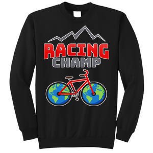 Racing Champ Bicycle Bikers Sweatshirt