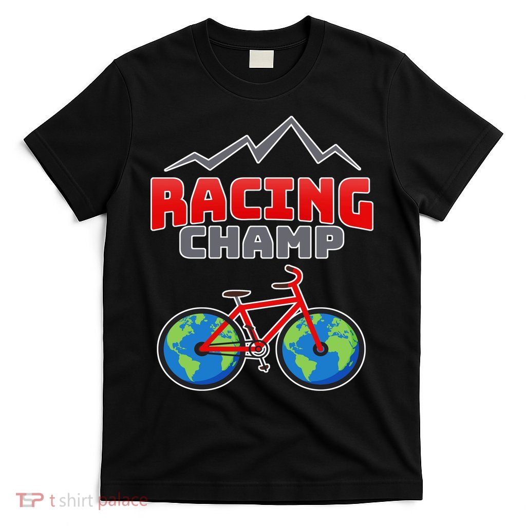 Racing Champ Bicycle Bikers T-Shirt