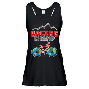 Racing Champ Bicycle Bikers Ladies Essential Flowy Tank