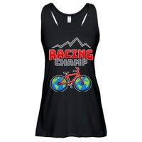 Racing Champ Bicycle Bikers Ladies Essential Flowy Tank