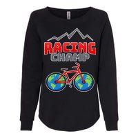 Racing Champ Bicycle Bikers Womens California Wash Sweatshirt