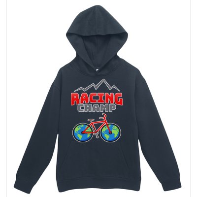 Racing Champ Bicycle Bikers Urban Pullover Hoodie