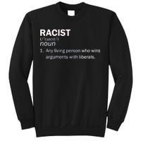 Racist Liberals Definition  Sweatshirt