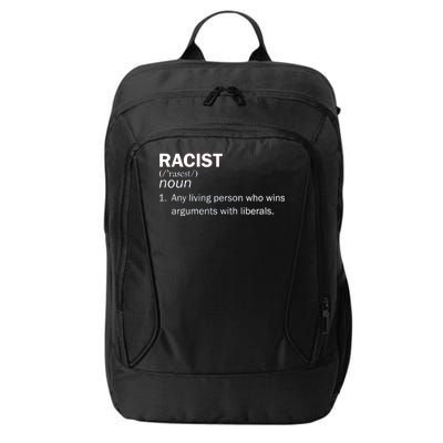 Racist Liberals Definition  City Backpack