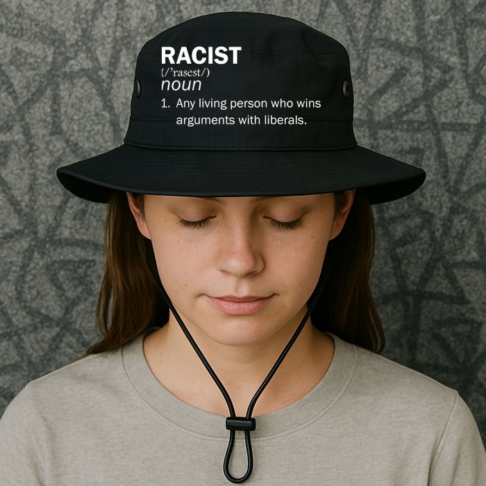Racist Liberals Definition  Bucket Hat