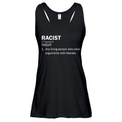 Racist Liberals Definition  Ladies Essential Flowy Tank