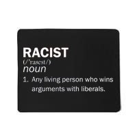 Racist Liberals Definition  Mousepad