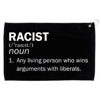 Racist Liberals Definition  Grommeted Golf Towel