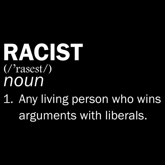 Racist Liberals Definition  Visor
