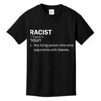 Racist Liberals Definition  Kids T-Shirt