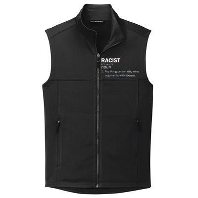 Racist Liberals Definition  Collective Smooth Fleece Vest