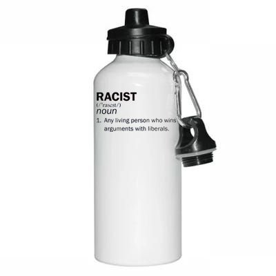 Racist Liberals Definition  Aluminum Water Bottle