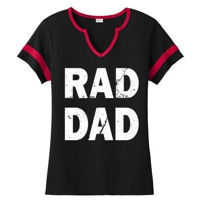 Rad Dad Ladies Halftime Notch Neck Tee