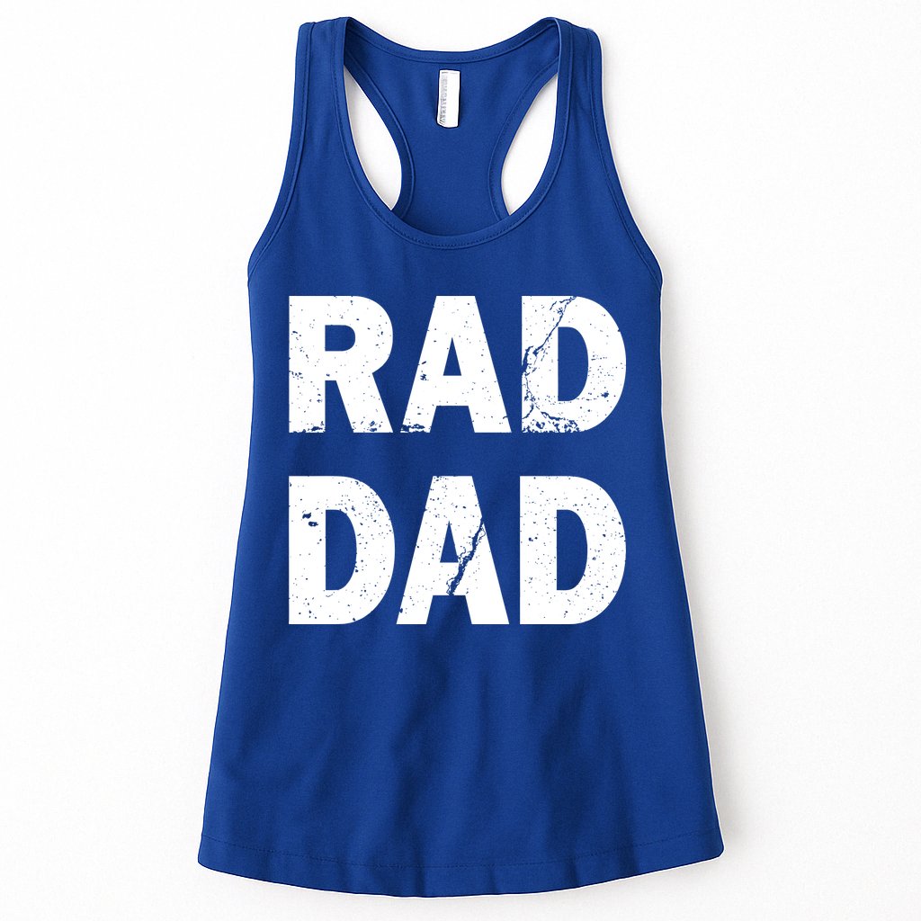 Rad Dad Womens Tank Top